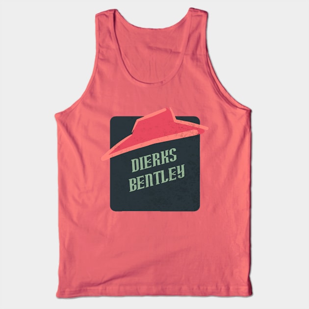 dierks bentley Tank Top by Bike Ilustrada